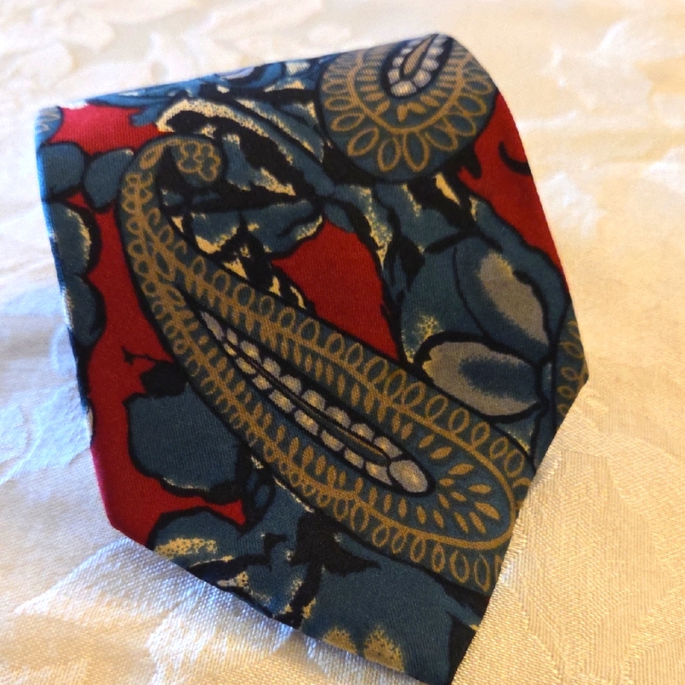 Viaggio Vintage Silk Necktie
